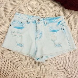 Jesse Jeans Vintage High-waisted Cut-off Shorts
